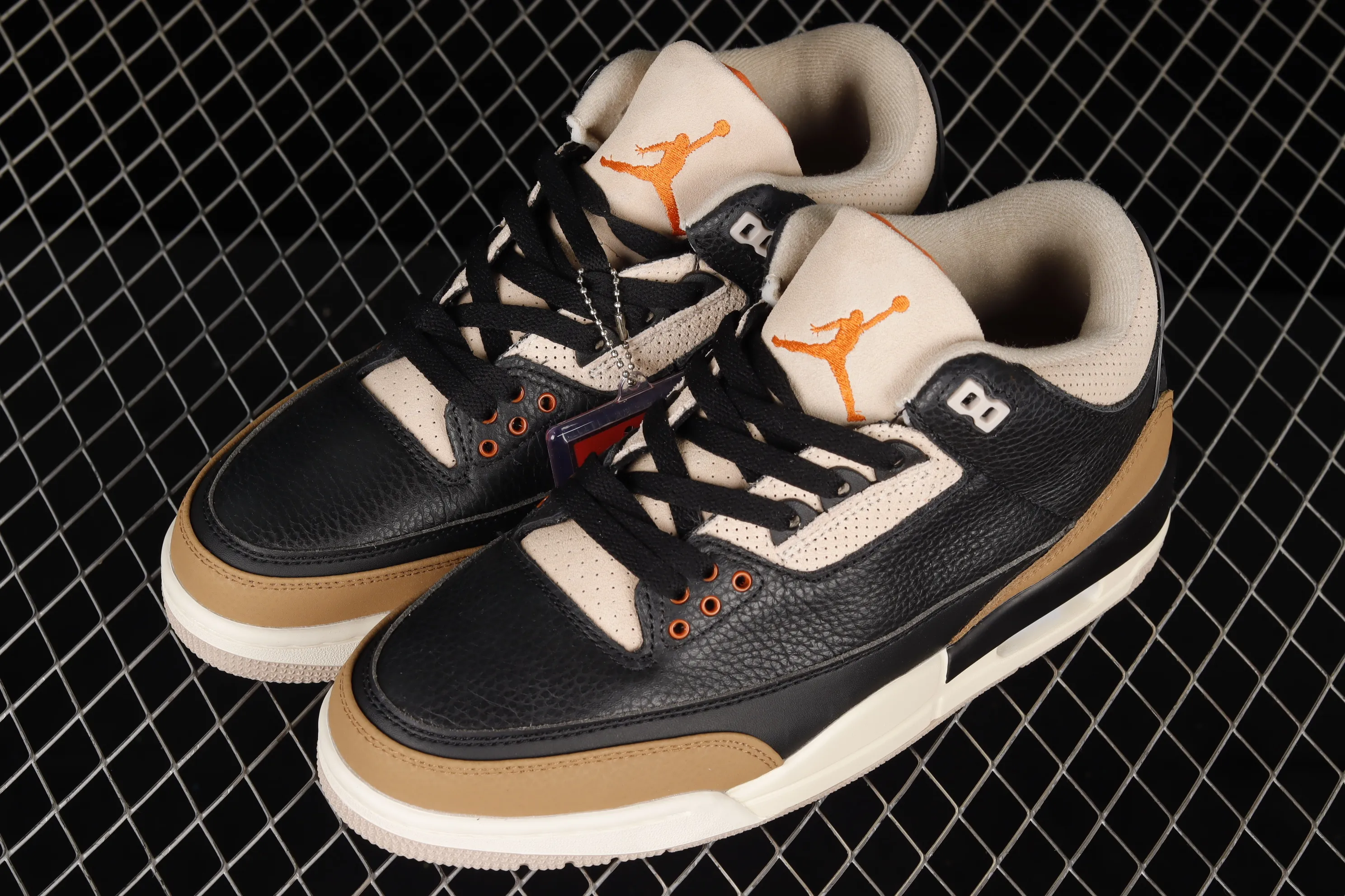 All categories Air Jordan Jordan series basketball shoes Air Jordan 3 Air Jordan 3 SE "Denim" AJ3 Joe 3 black brown cement CT8532-008